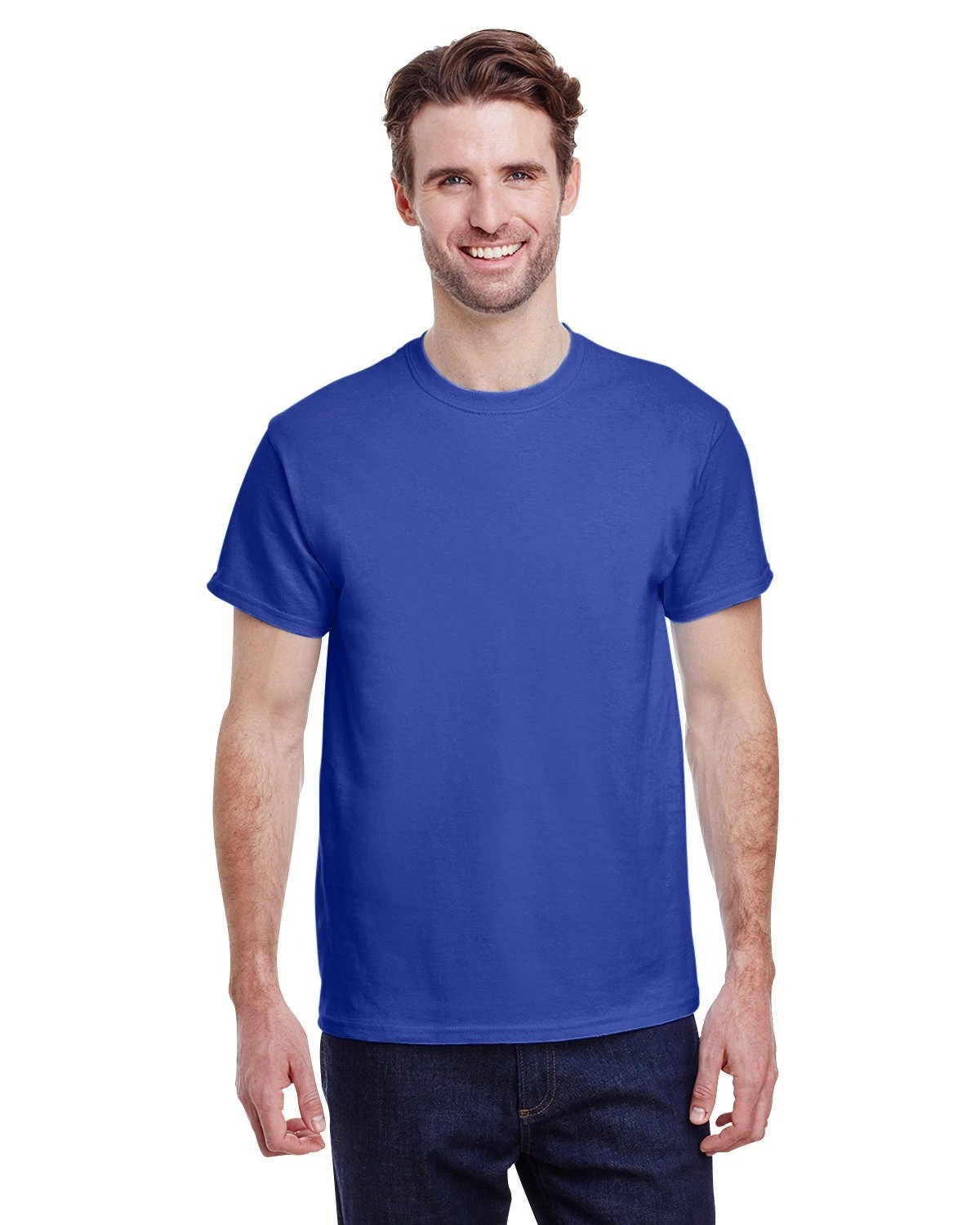 Gildan G500 Men's Heavy Cotton Plain Solid Short Sleeve Casual Blank T-Shirt gallery