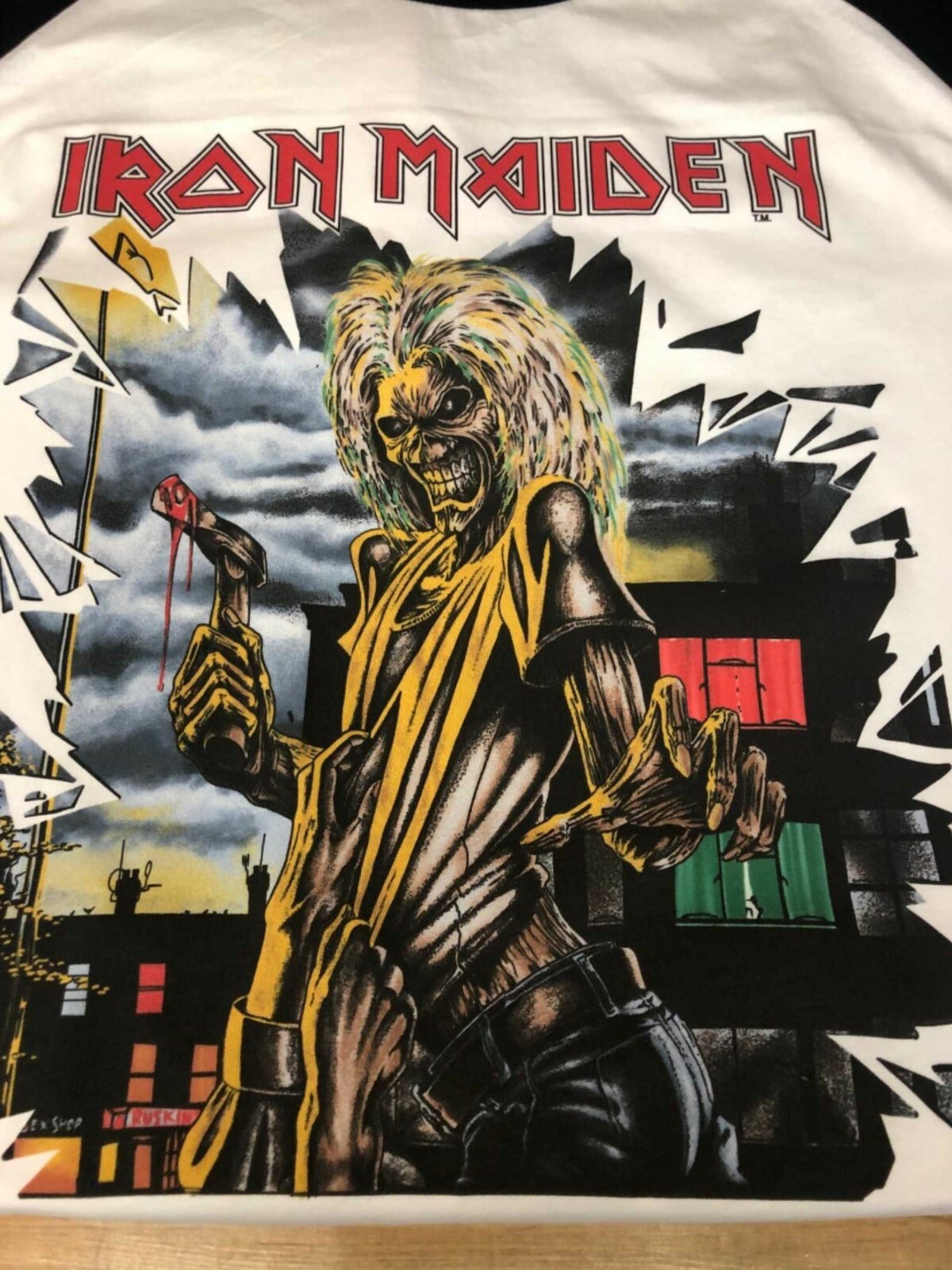 Iron Maiden Killers World Tour 1981 Raglan S to 3XL gallery