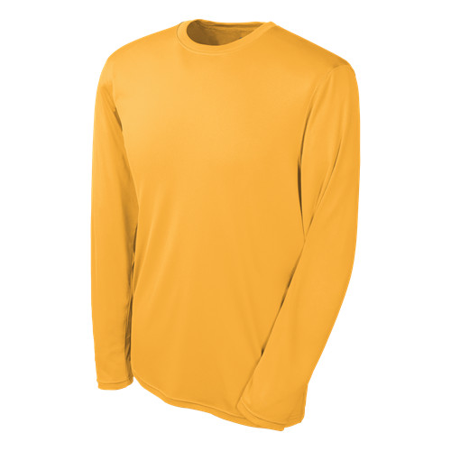 Champion Tactical TAC26 Long Sleeve Double Dry T-Shirt, Safety Orange, Small