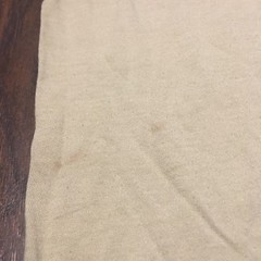 Skilcraft DSCP US Army Sand Basic Blank Crew Neck T-Shirt sz Large