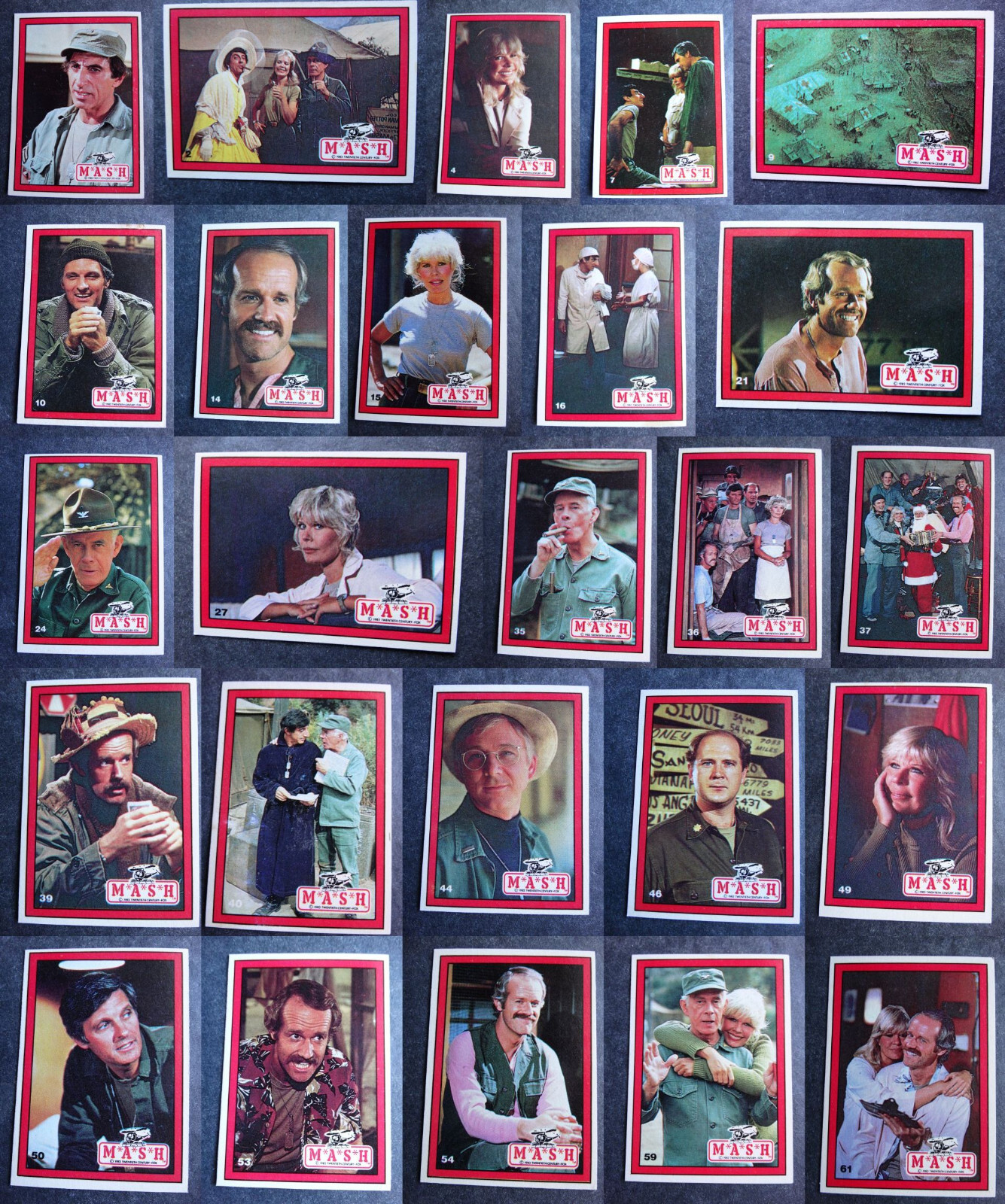 1982 Donruss Mash Tv Show Trading Card Complete Your Set You U Pick 1-66