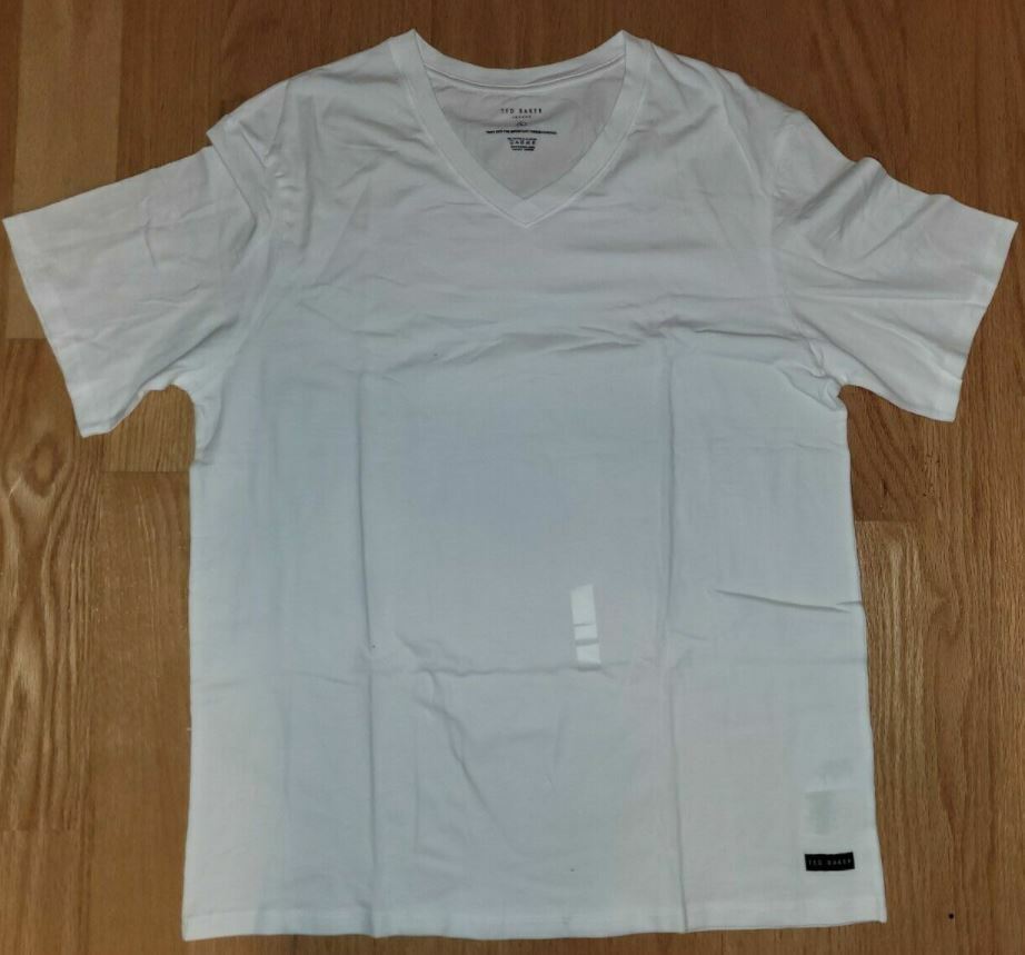 New Men’s TED BAKER LONDON Cotton Blend V-neck T-shirt. Choose Size/Color