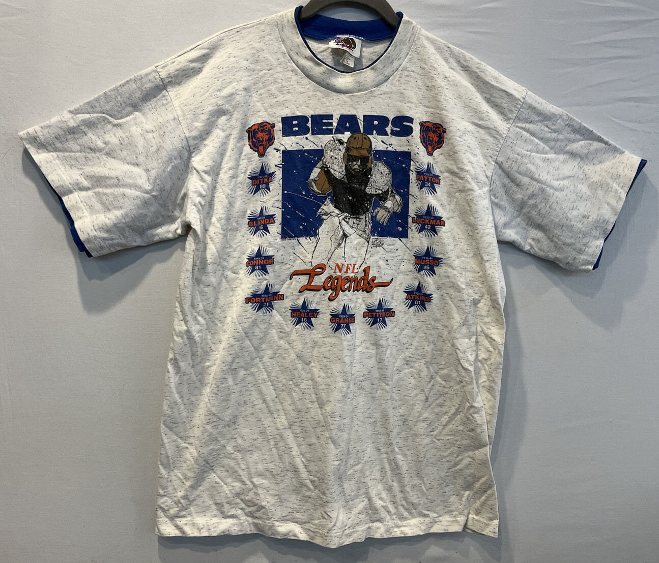 Vintage Chicago Bears NFL Legends Shirt Single Stitch Large