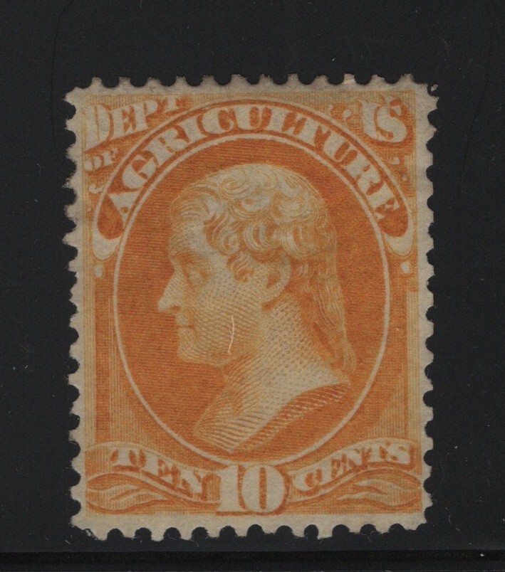 O5 VF original gum previously hinged with nice color cv $ 525 ! see pic !