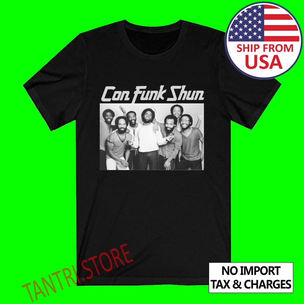 ConFunk Shun Men’s Black Size S to 3XL