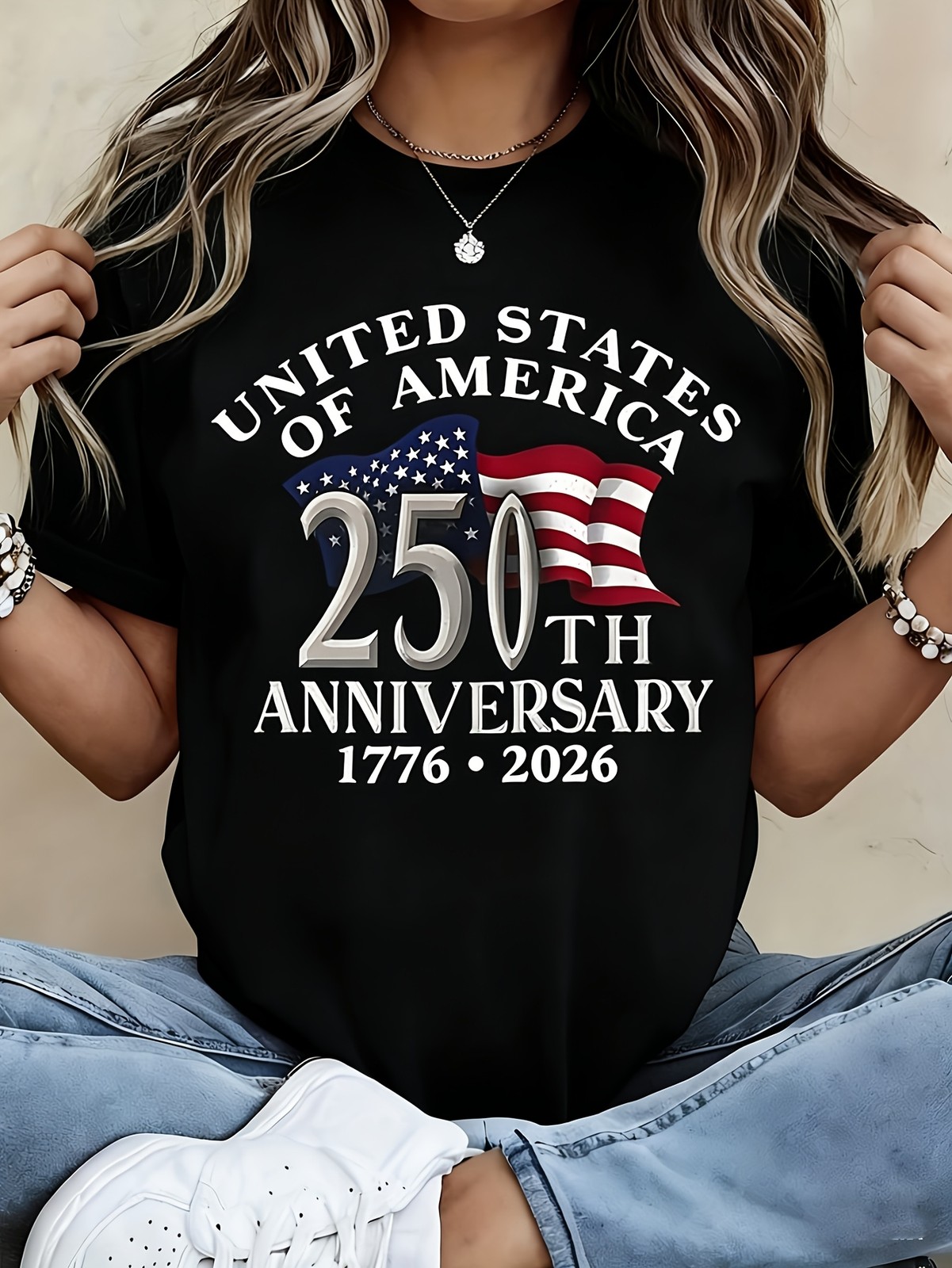 USA 250th Anniversary Shirt 1776 2026 Patriotic American Flag T-Shirt gallery