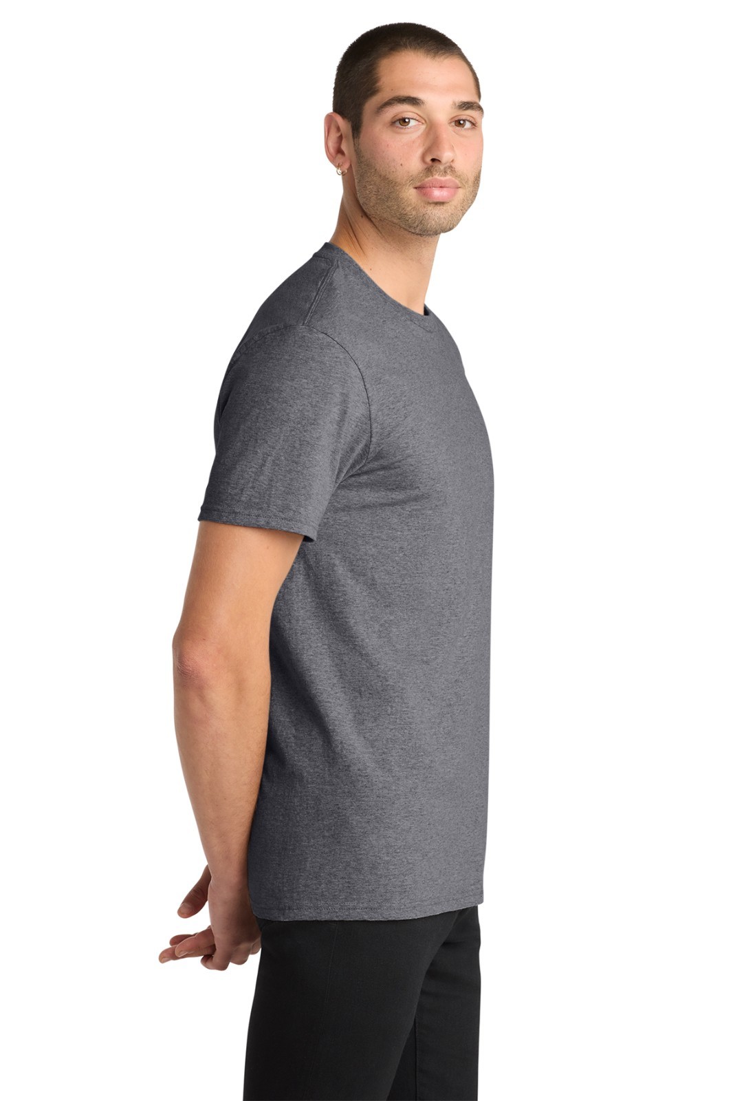 District The Concert Tee DT5000 Heather Charcoal S gallery