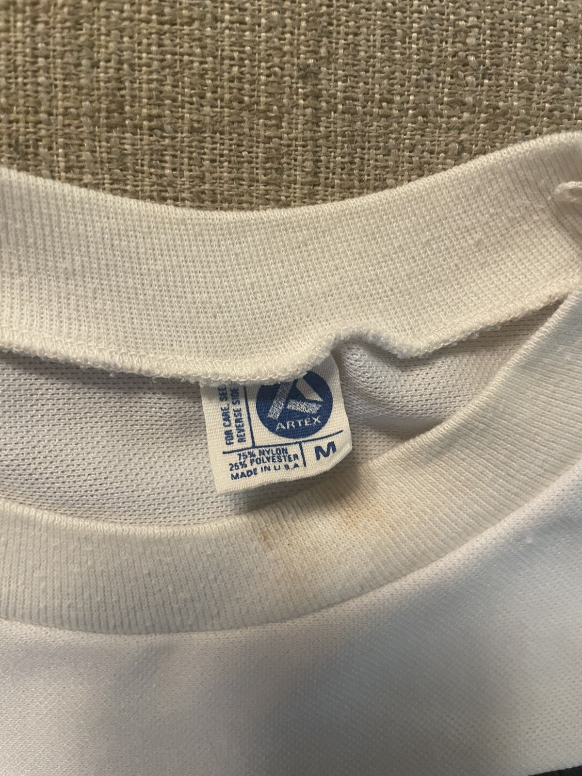 Vintage 1970s 1980s Coors Light Beer Logo Mesh Jersey T Shirt Medium Artex gallery