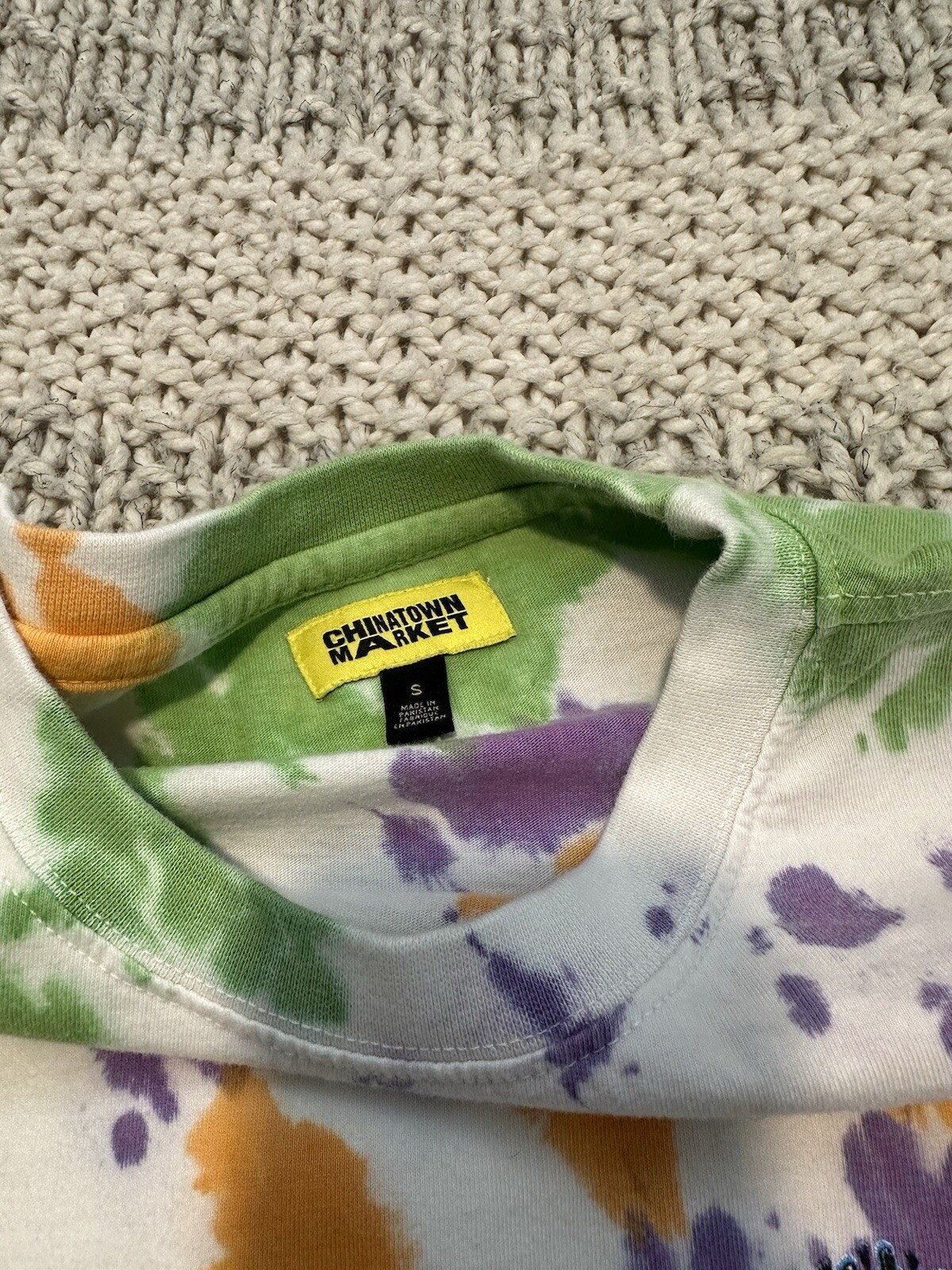 Chinatown Market Tye-Dye Graphic Tee Size Small gallery