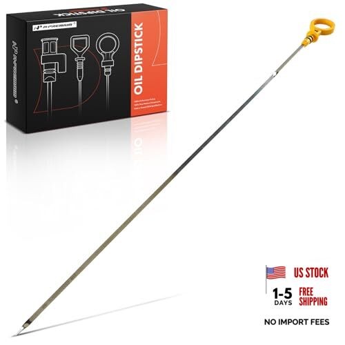 4.3L 6 Cyl 34.8 Inch Engine Oil Dipstick Compatible with Chevrolet Silverado