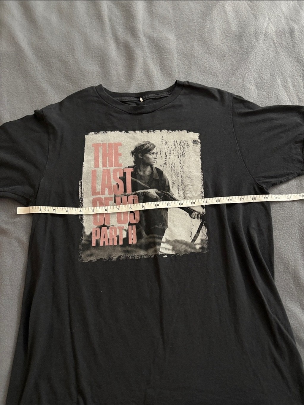 The Last of Us Part II Ellie Graphic Tee Black Medium Naughty Dog Game gallery