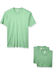 Marky G N6210 3-Pack Men’s CVC Crew-Neck Short Sleeve T-Shirt, Apple Green, 3XL