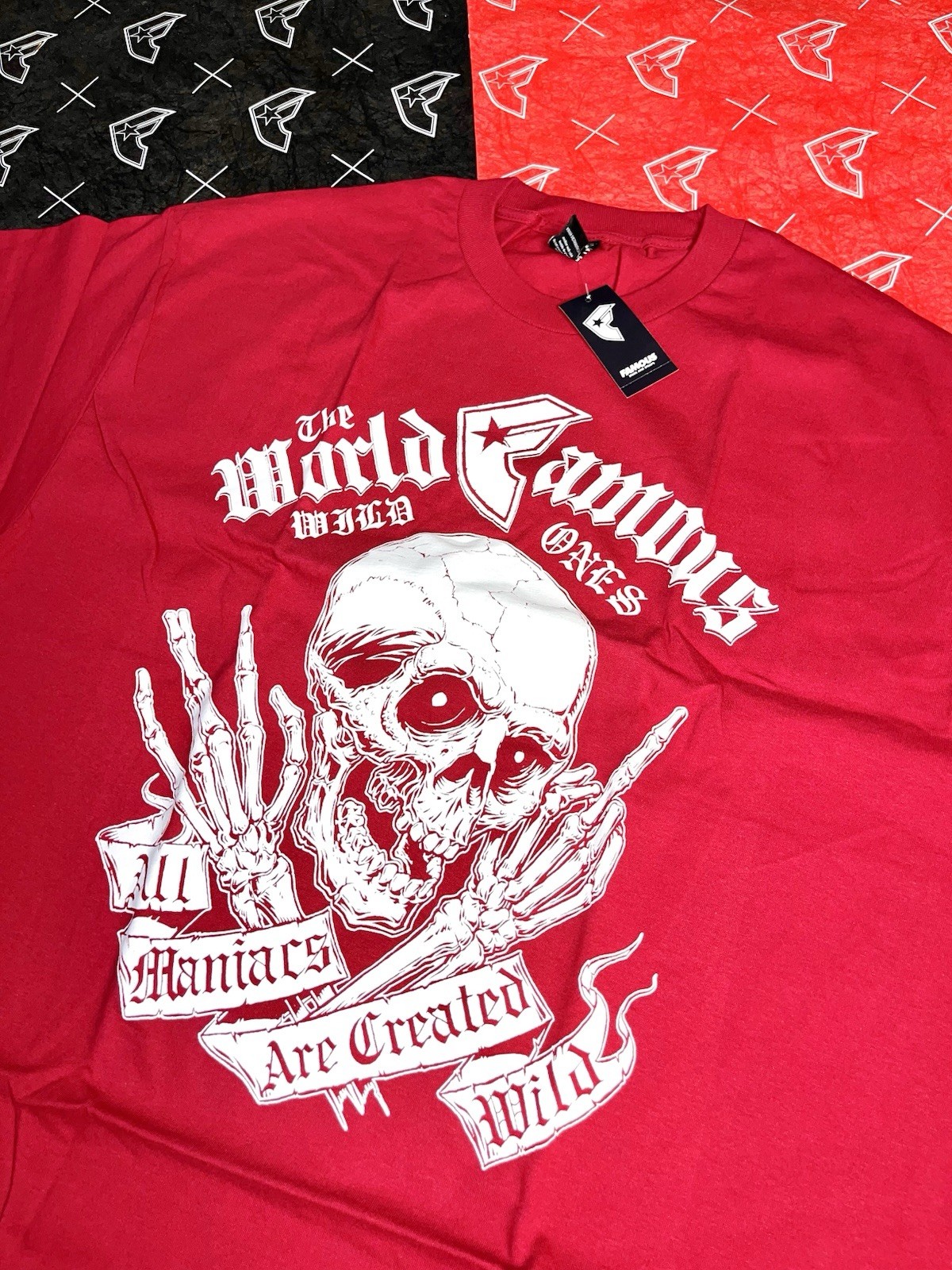 Famous Stars And Straps Wild Ones Shirt 2XL NWT Travis Barker Blink 182