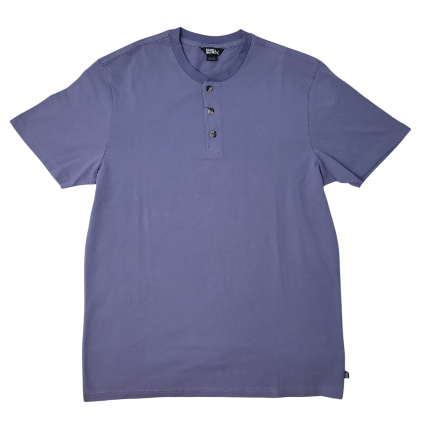 Eddie Bauer Men's Classic Fit Short Sleeve Soft Henley S, M, L, XL, XXL gallery