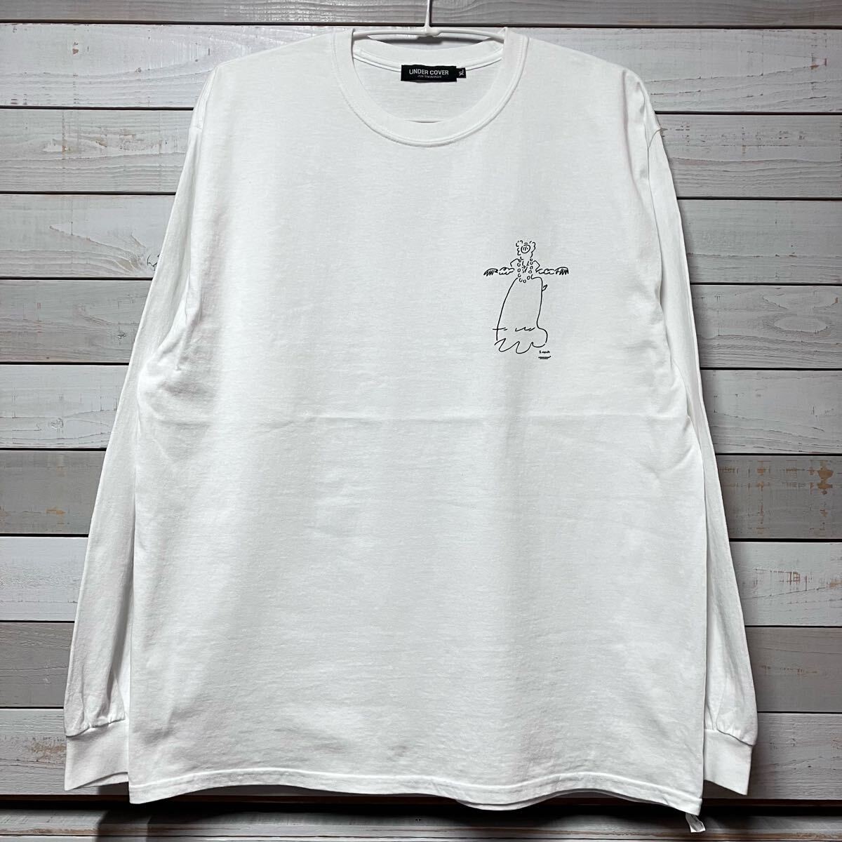 SIZE XL UNDERCOVER GRACE LONG SLEEVE TEE SHIRT WHITE Undercover Grace Long T Whi