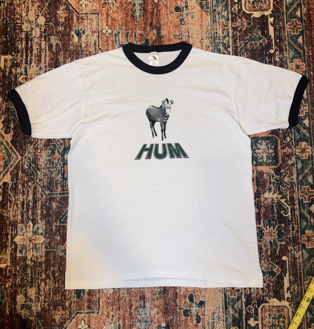 Vintage 90s Hum You'd Prefer an Astronaut Band T-Shirt Size Large gallery