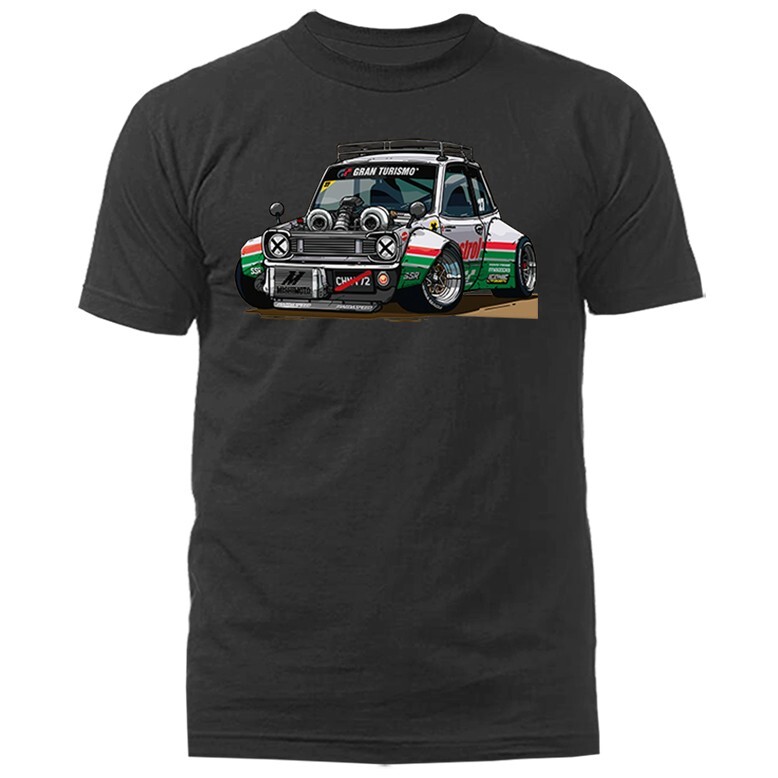 Tokyo Underground Drift Imported Tuned Custom JDM Sports Car Graphic T-shirt gallery