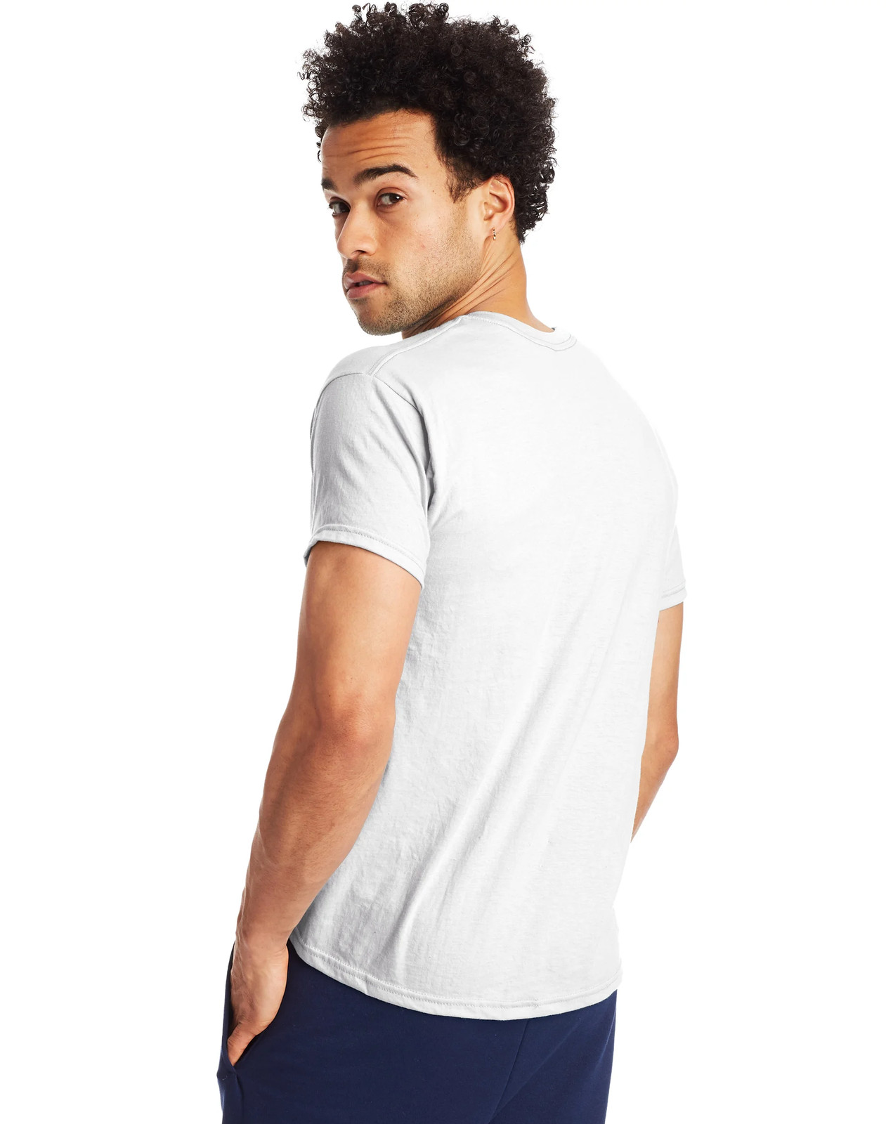 Hanes T-Shirt 2-Pack Men's X-Temp Crewneck Short-Sleeve Wicking UPF Rated S-3XL gallery