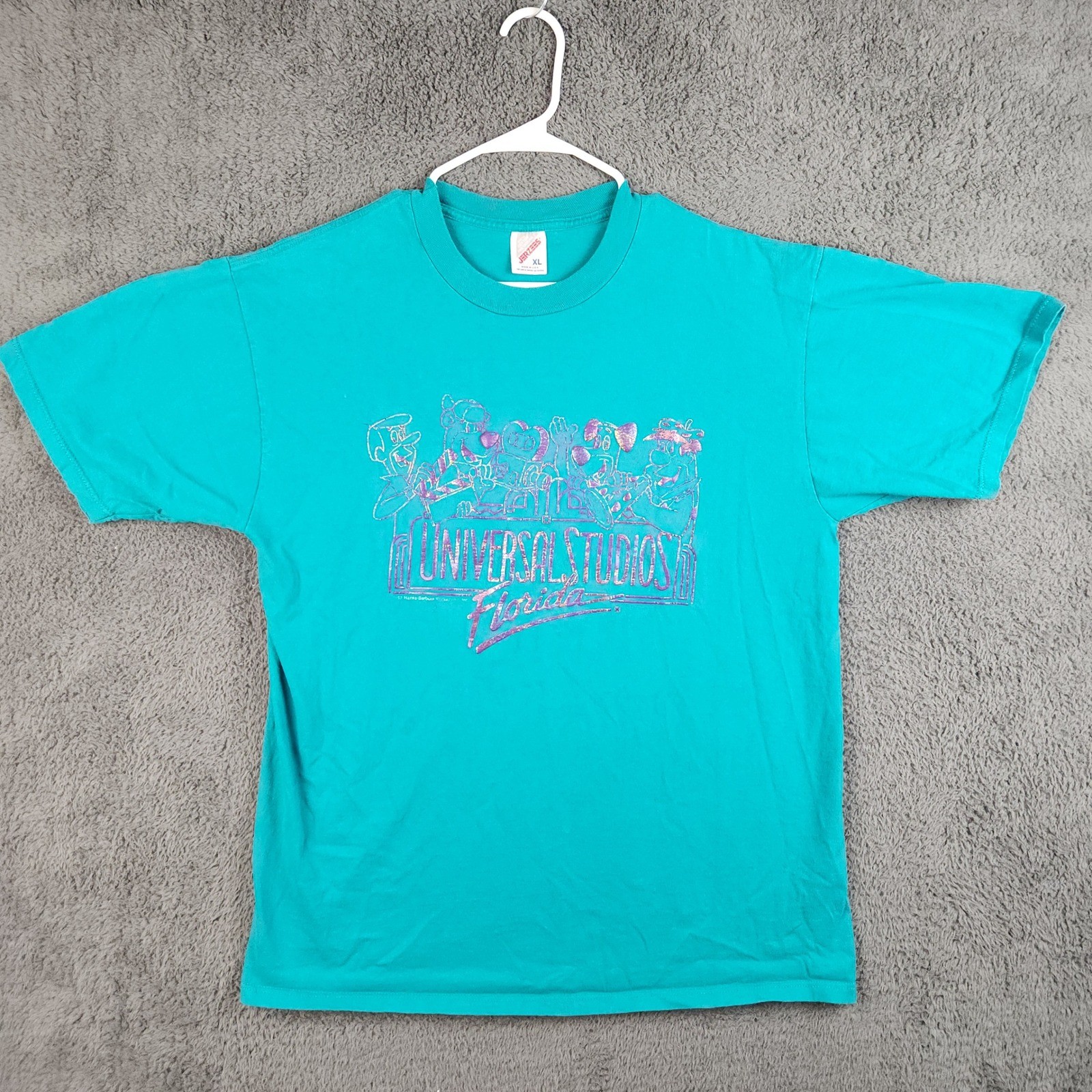 Vintage Universal Studios Shirt Men's Extra Large Florida 90's Hanna-Barbera gallery