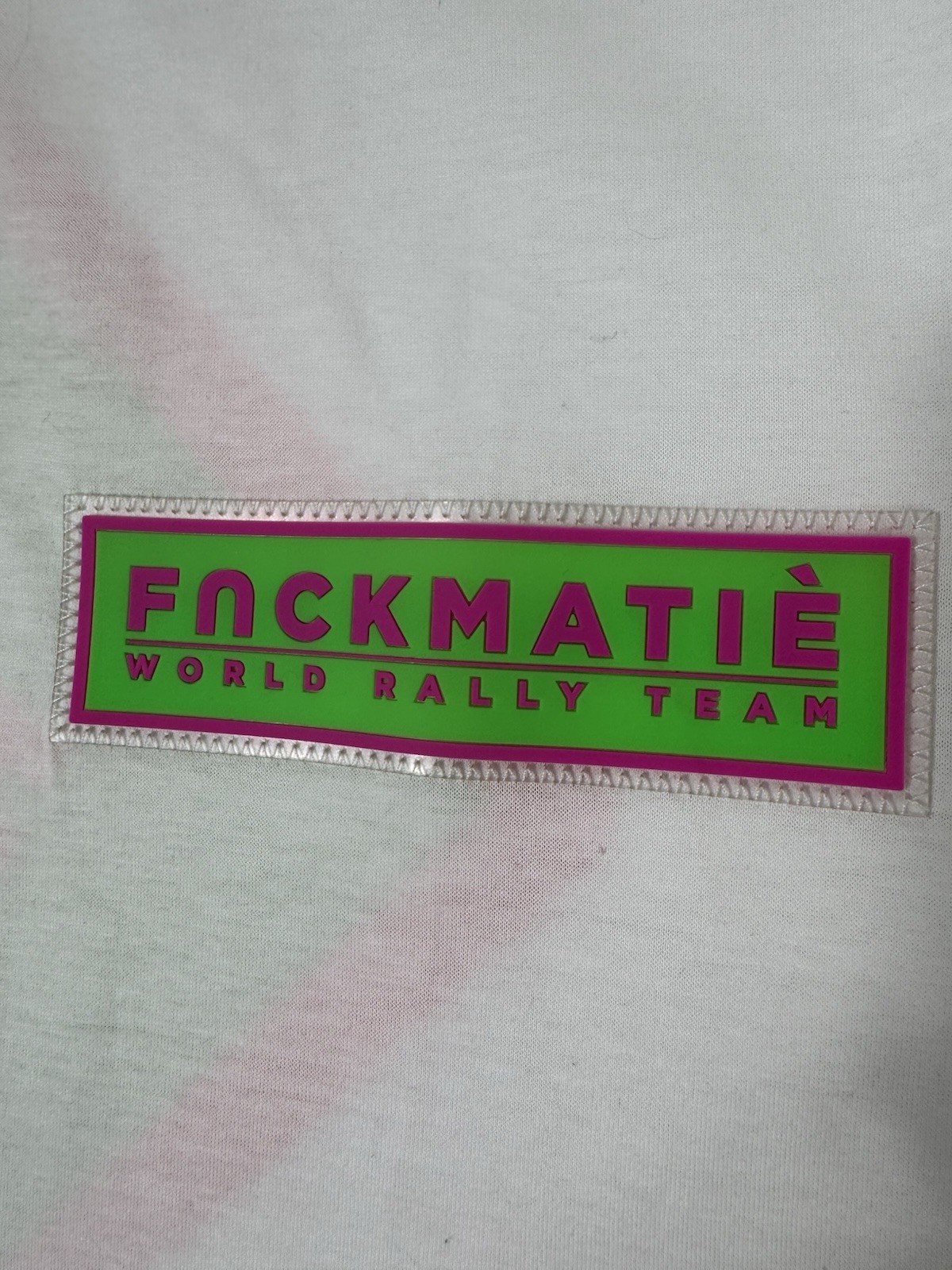FNCKMATIE x Prada T Shirt Mens Small World Rally WRC White gallery