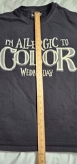 Killstar & Wednesday Black Crew Neck T Shirt Size Medium 100% Cotton