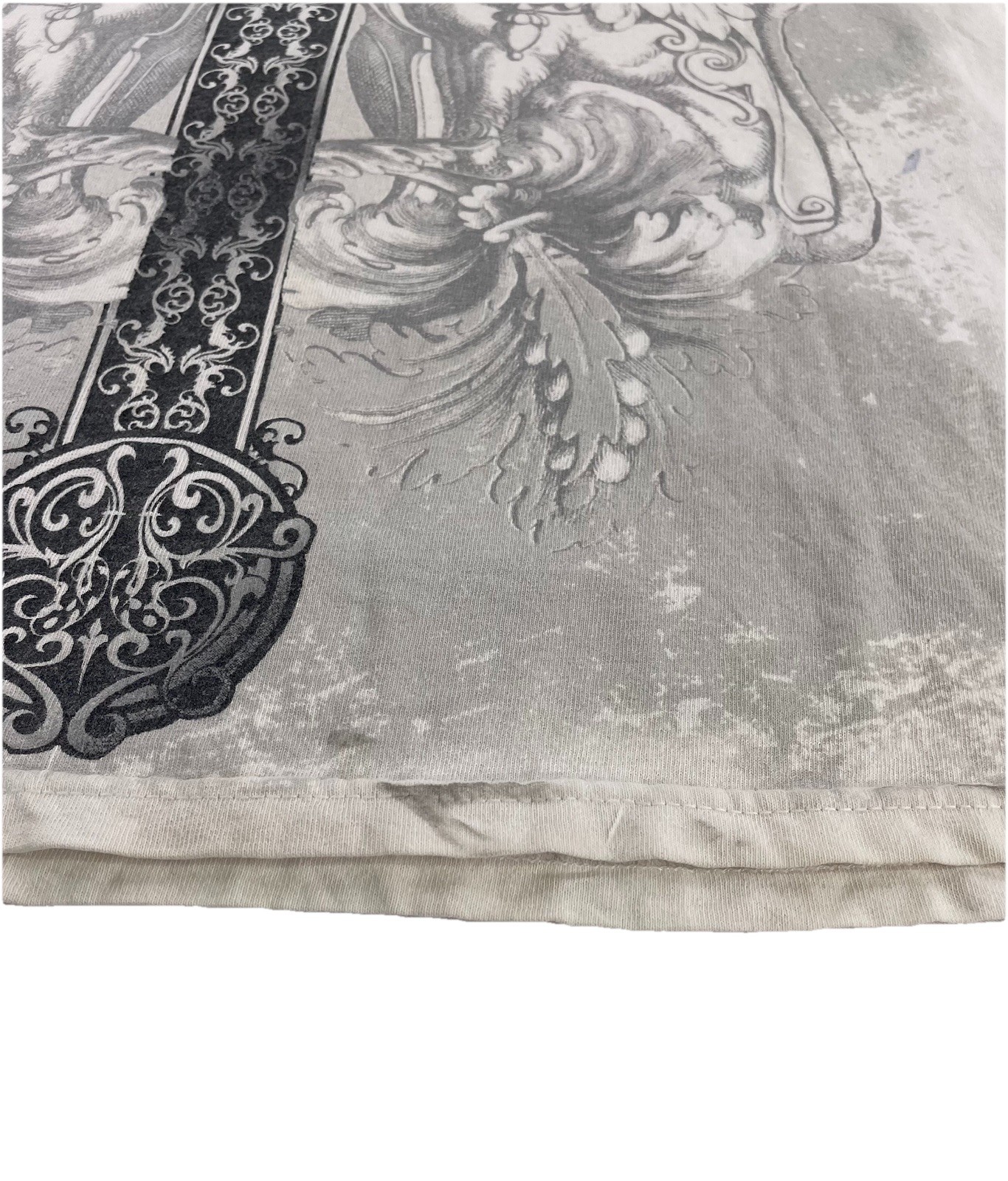 Mens 20s Urban Legend Soy & Fire White Graphic Tee Size L gallery