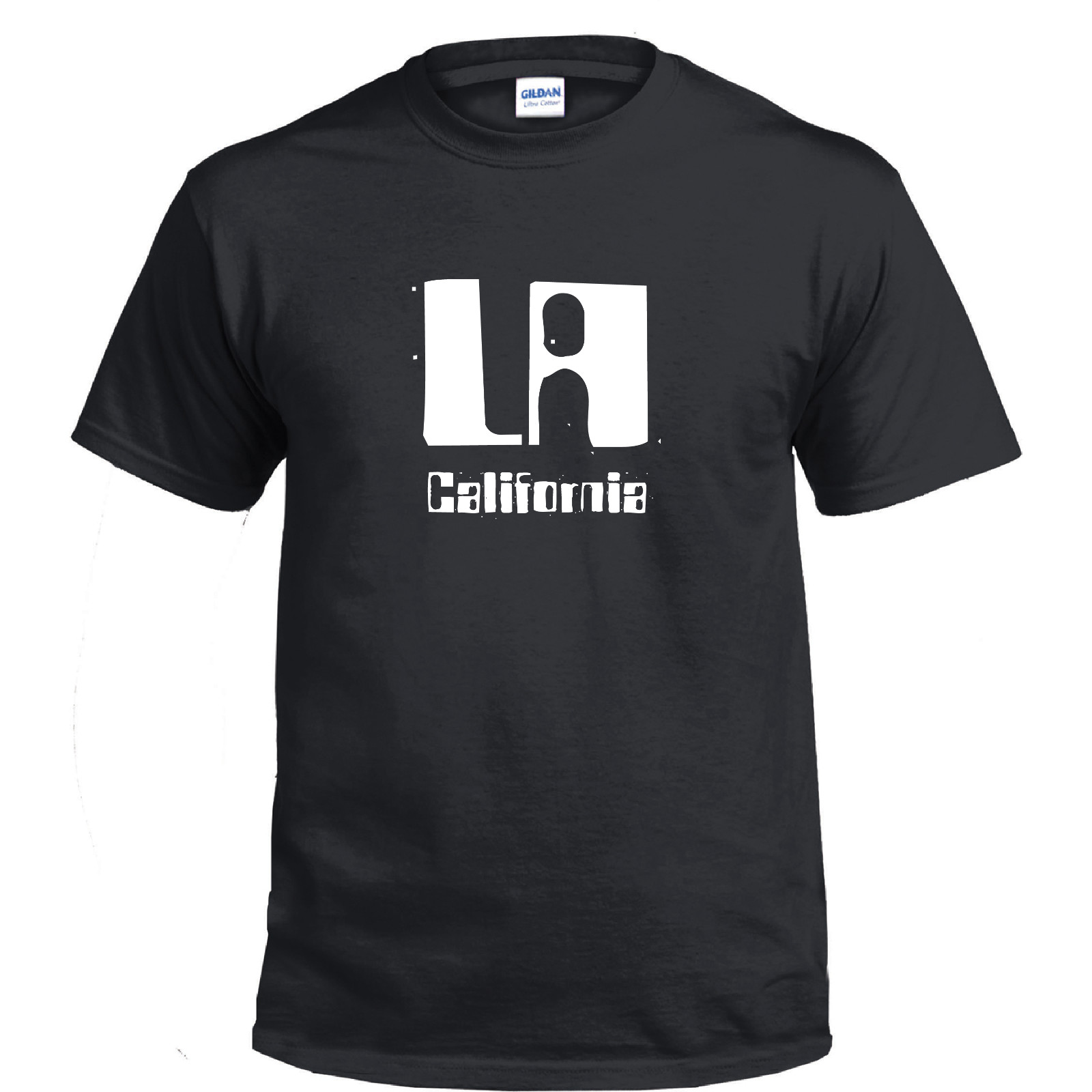 LA California Retro 80s 90s Hollywood Funny Gift Party Gift 100% Cotton T-shirt gallery