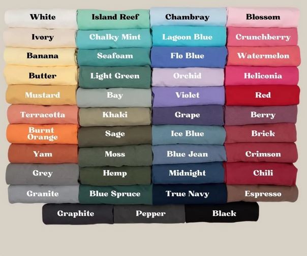 5 Comfort Colors Garment Dye Ring Spun (Pocket ) T-Shirts Wholesale Bulk Lot gallery