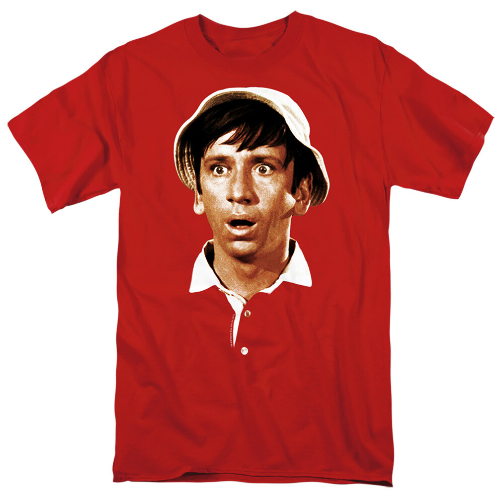 Gilligan’s Island Gilligan Head T-Shirt Men’s S-5XL Licensed TV Show Tee