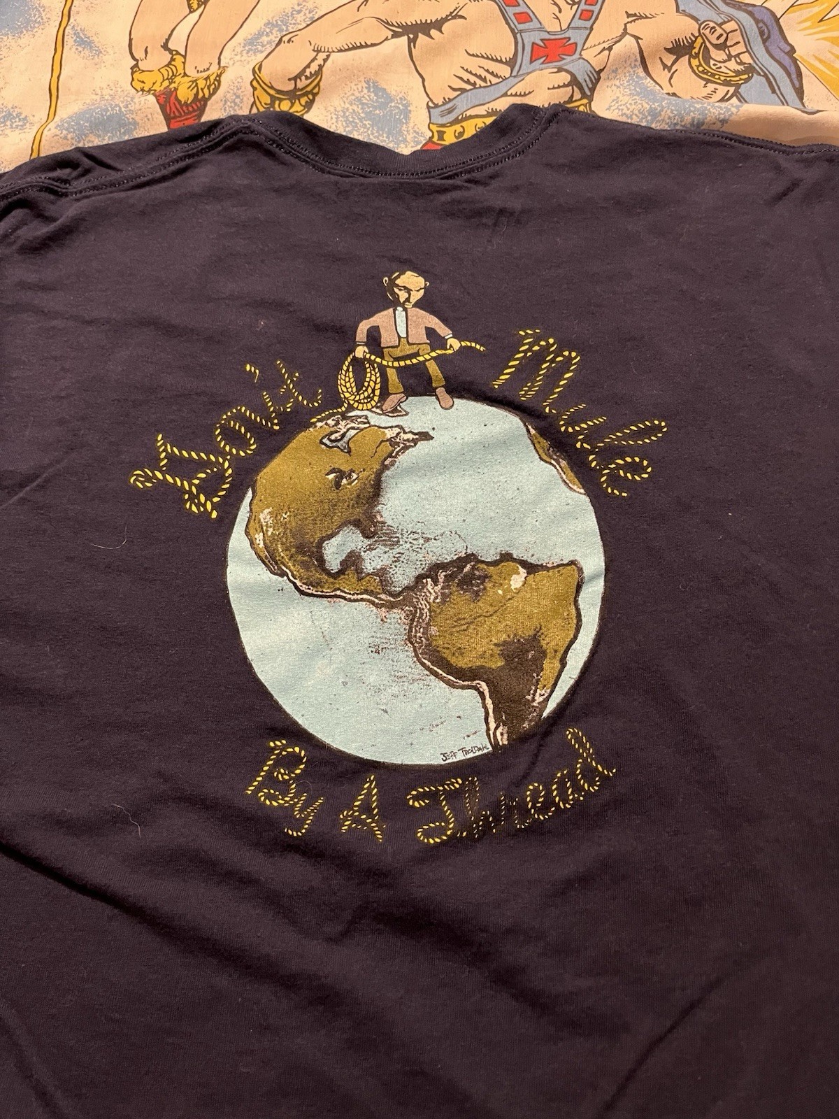 VTG Gov't Mule Band By A Thread T-shirt XL Southern Rock Blues Album Promo Y2K gallery