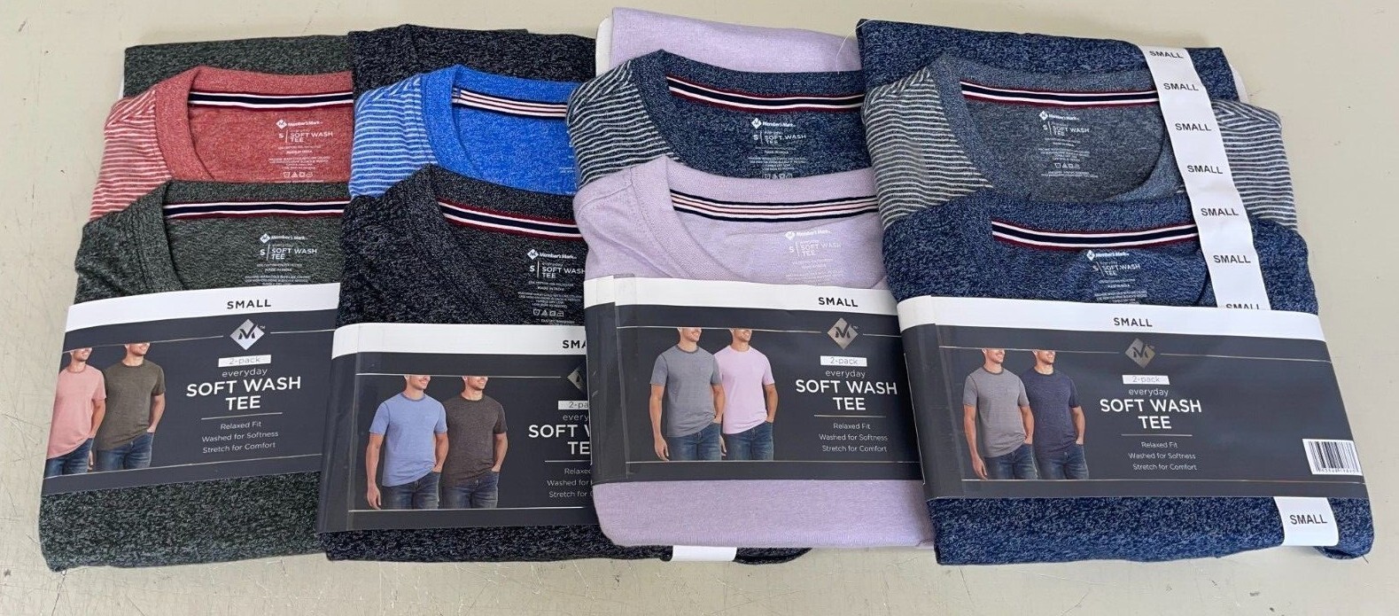 PICK SIZE/COLOR - Member's Mark Men's 2-Pack Everyday Soft Wash Tee gallery