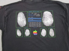 Vintage 90s APPLE COMPUTER Mission Impossible XL Promo Movie Shirt Double Sided