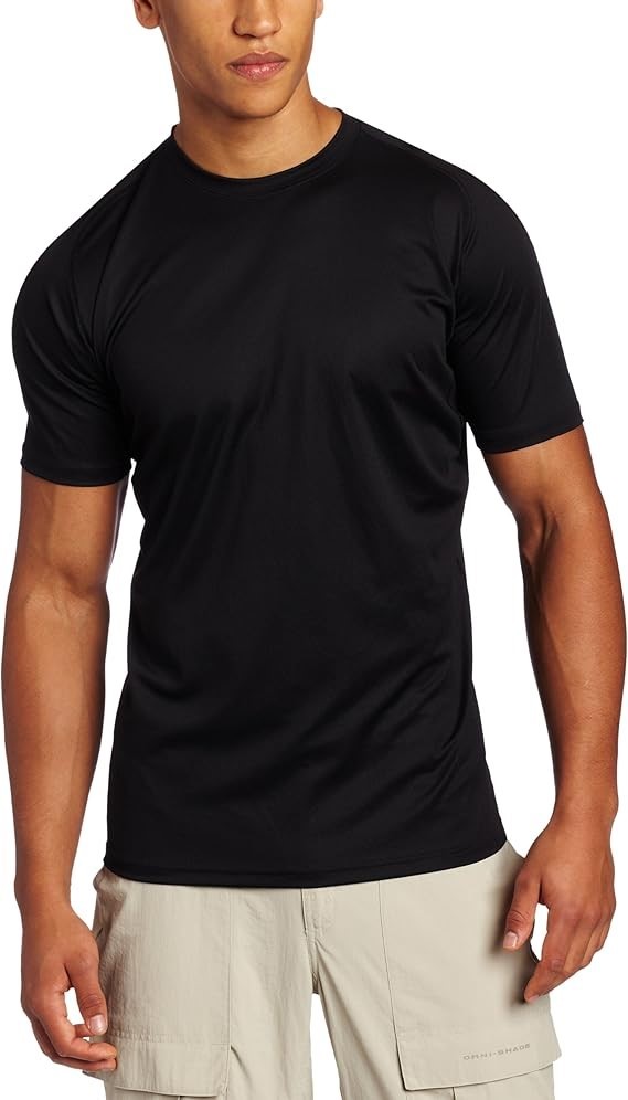 5.11 Tactical Men's Size Large Black Loose Fit Crew Short Sleeve Shirt gallery
