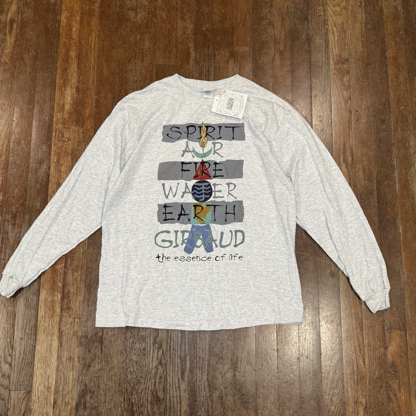 MARITHE FRANCOIS GIRBAUD Vintage Tee Made in U.S.A Size XL gallery