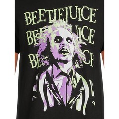 Beetlejuice Men’s Black T-Shirt Large