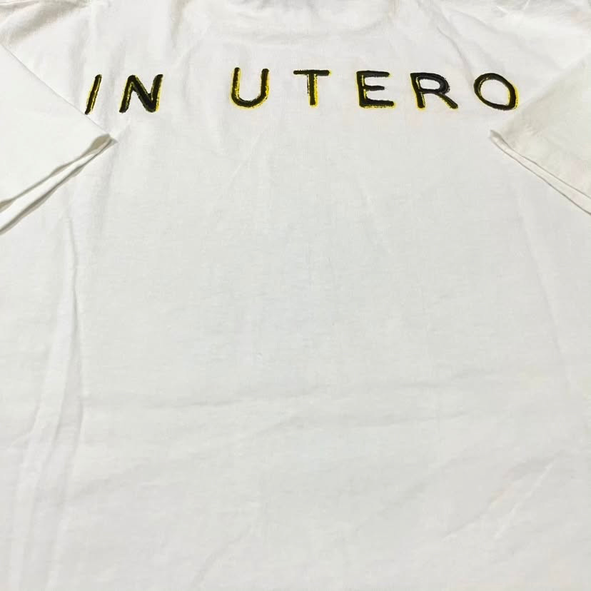 Nirvana In Utero Vintage 1993 90s Band XL Single Stitch GIANT Tag Shirt REPRINT gallery