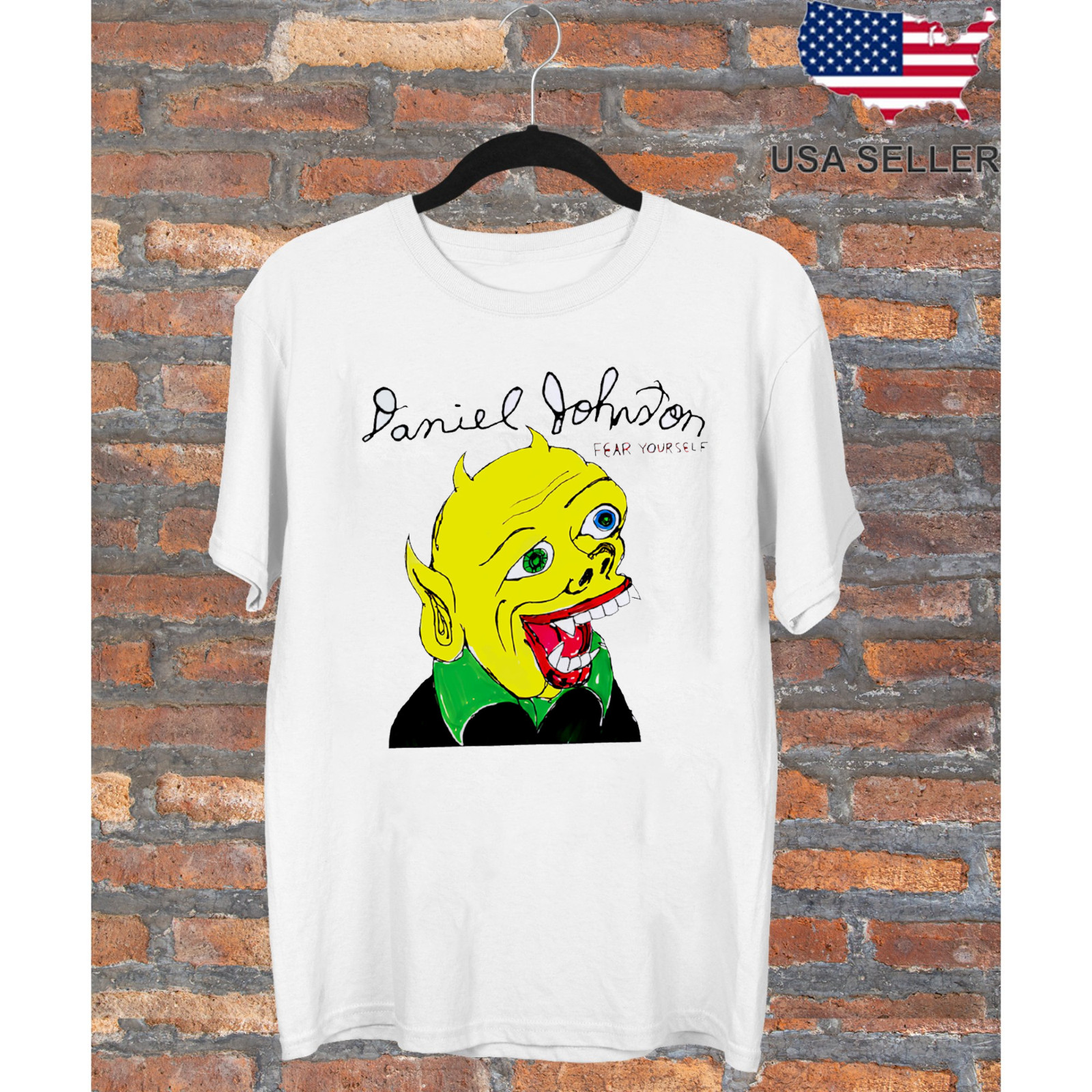 New! Daniel Johnston fear yourself horror shirt EN586 gallery
