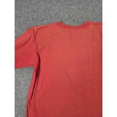 VTG Prairie Mountain Railroad Graphic Tee Mens XXL Red Made in USA Single Stitch