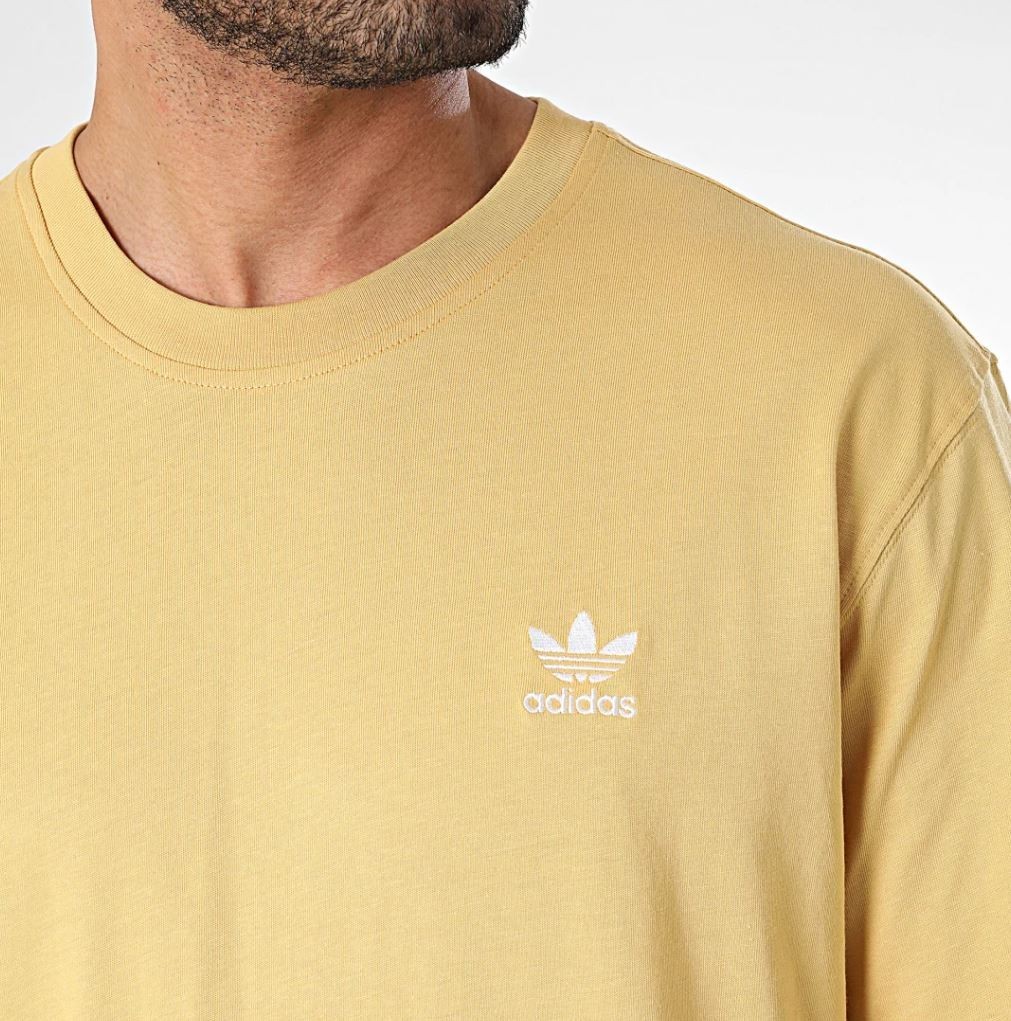 NEW MENS ADIDAS ORIGINALS ESSENTIALS TREFOIL TEE SHIRT~ SIZE MEDIUM #IR9695 gallery