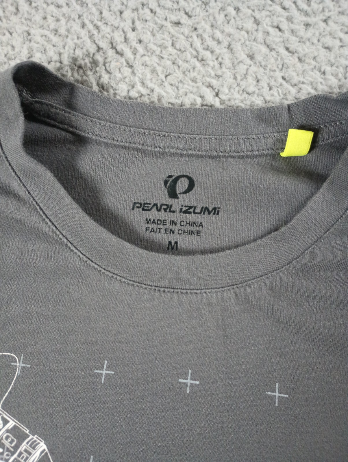 Pearl Izumi Graphic T Shirt adult Medium Gray bicycle astronaut gallery