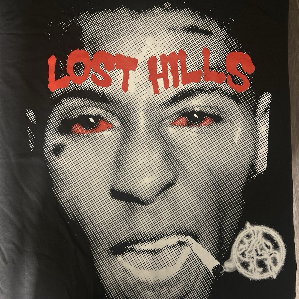 LOST HILLS YB COLLAB RARE PIECE QUALITY Men's Black Graphic Short Sleeve Size XL gallery