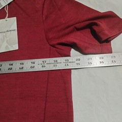 Tommy Bahama Ombre Tropic Performance Crew Island Zone Chocolate Spice SS Size S