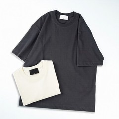 Oversized Heavyweight Multicolor T-Shirt Korean Streetwear Boxy Unisex Summer T