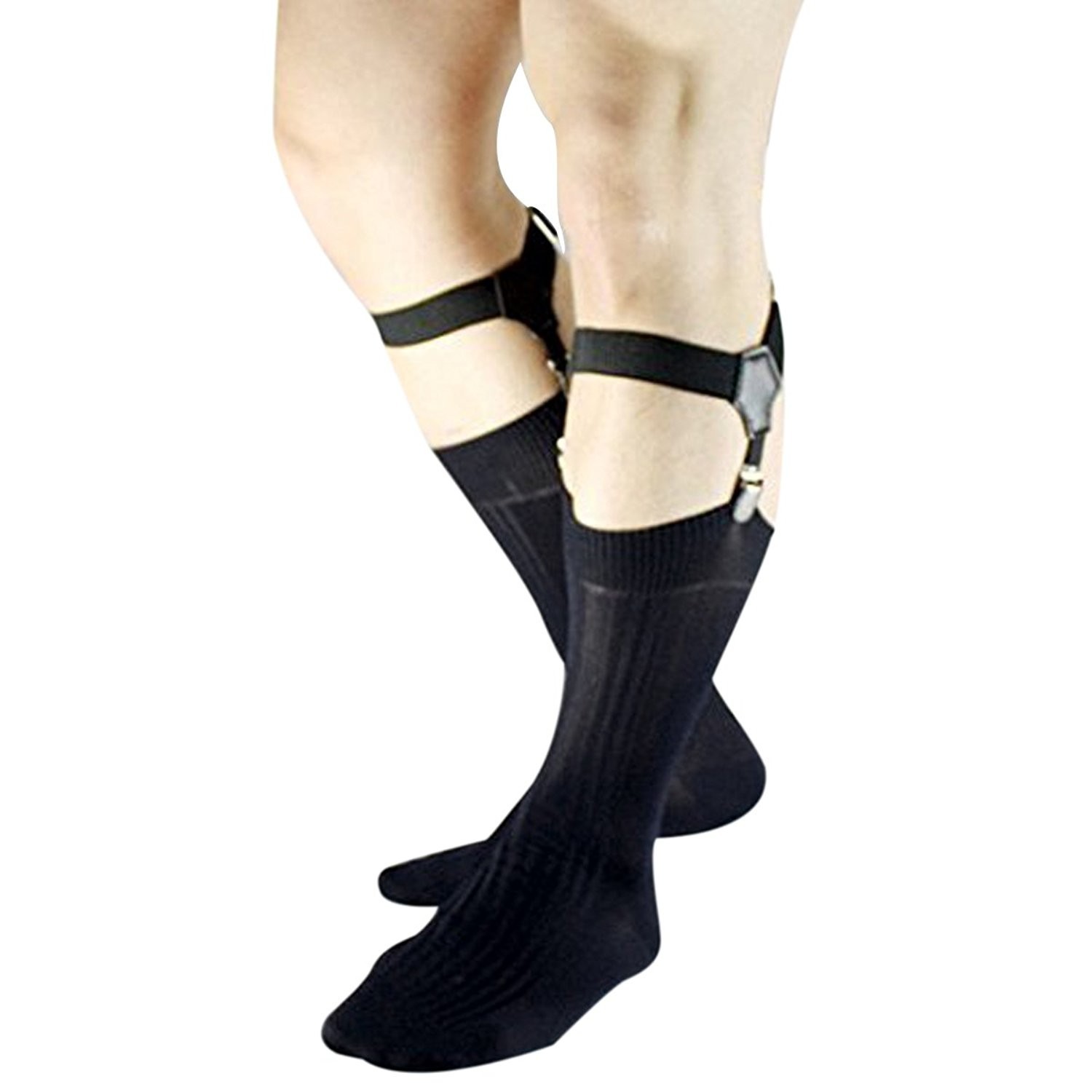 Adjustable Elastic Sock Garters – Secure Non-Slip Stay-Ups for gentlemen Sexy gallery