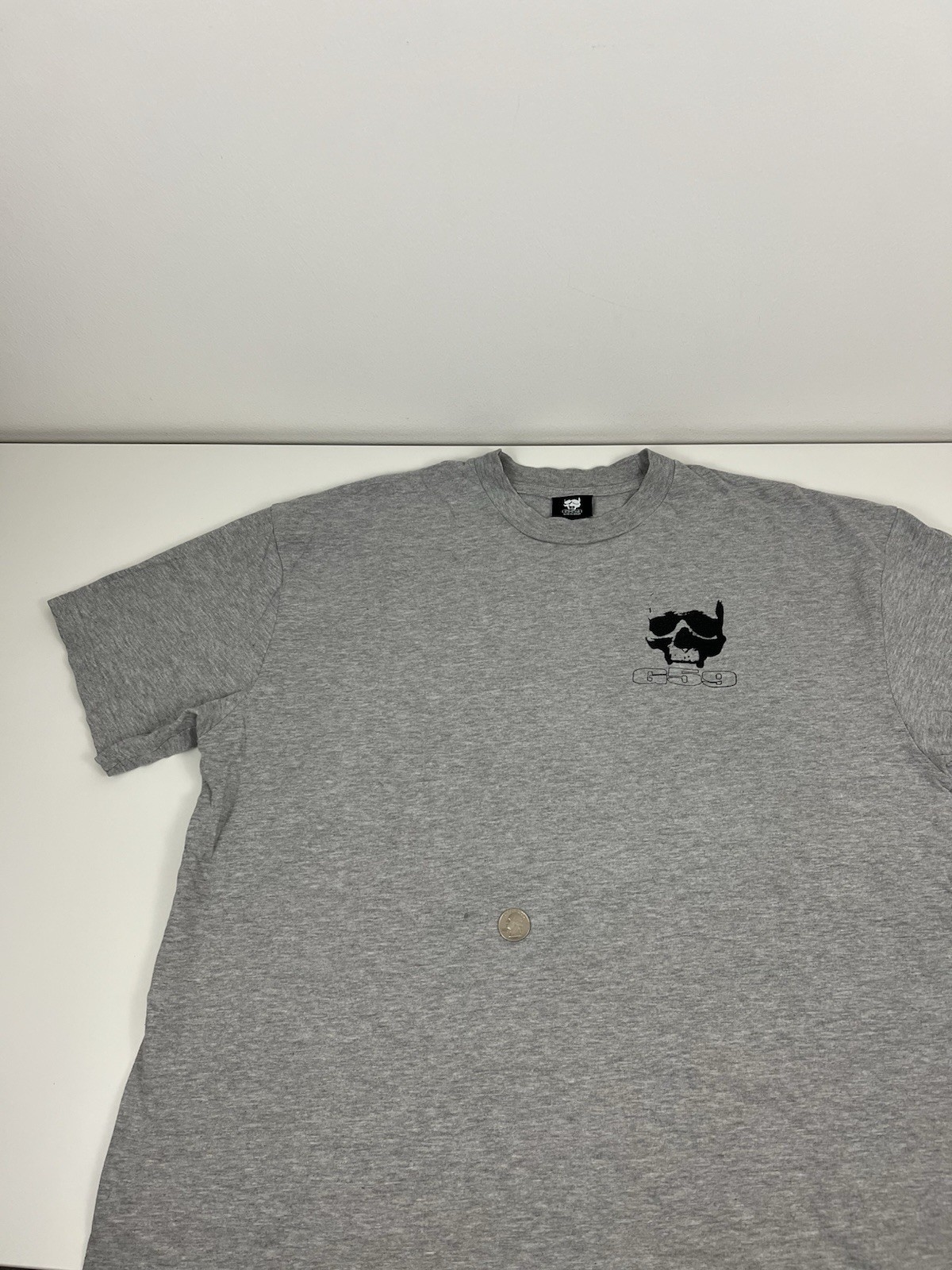 G59 Records Black Skull Suicideboys Gray T Shirt Mens Sz XL Rap Hip Hop Grey Day gallery