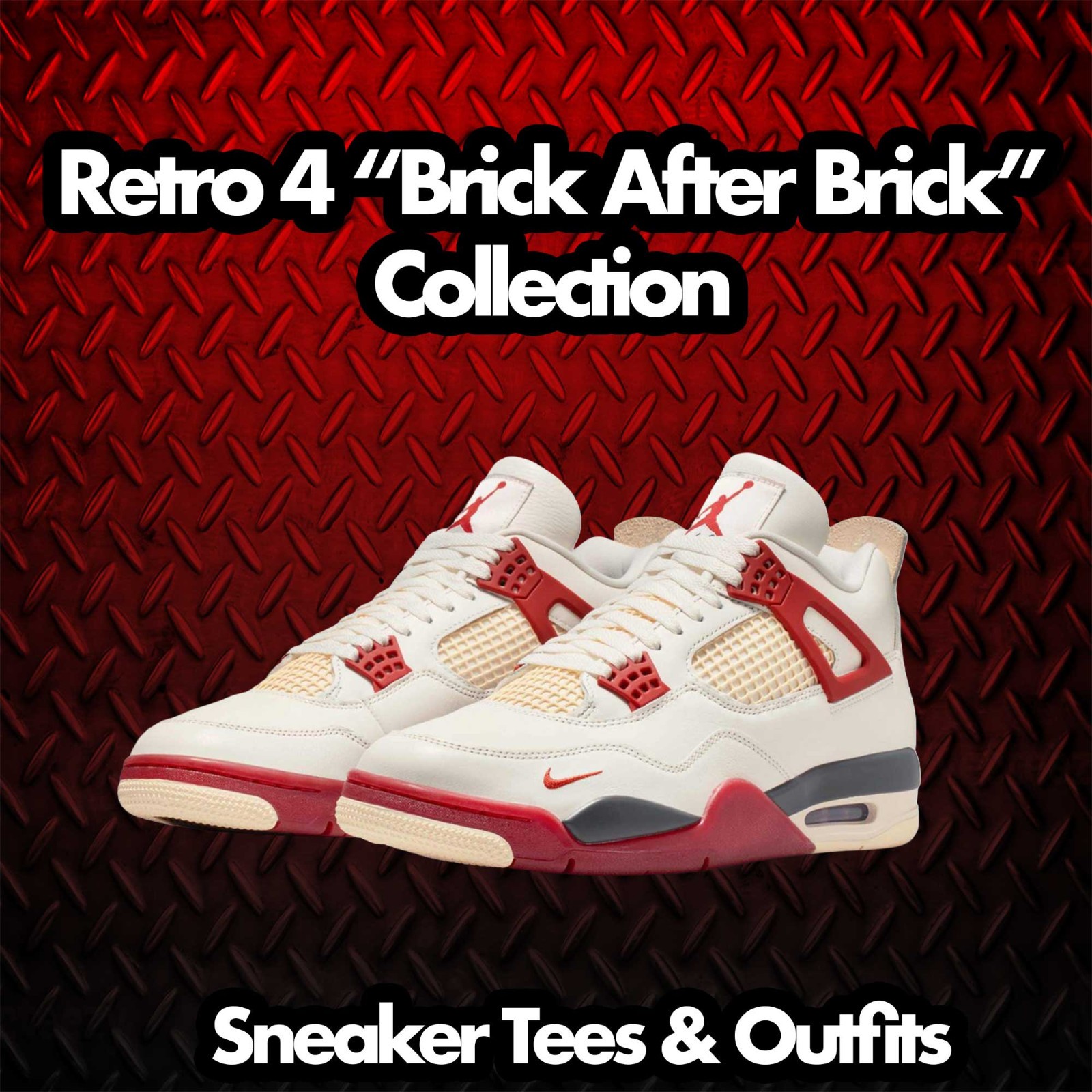 T-Shirt To Match Jordan 4 Brick After Brick Sneakers - Not Like Us Tees gallery