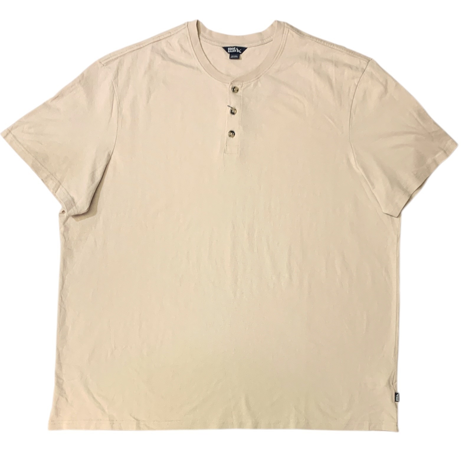 Eddie Bauer Men's Classic Fit Short Sleeve Soft Henley S, M, L, XL, XXL gallery