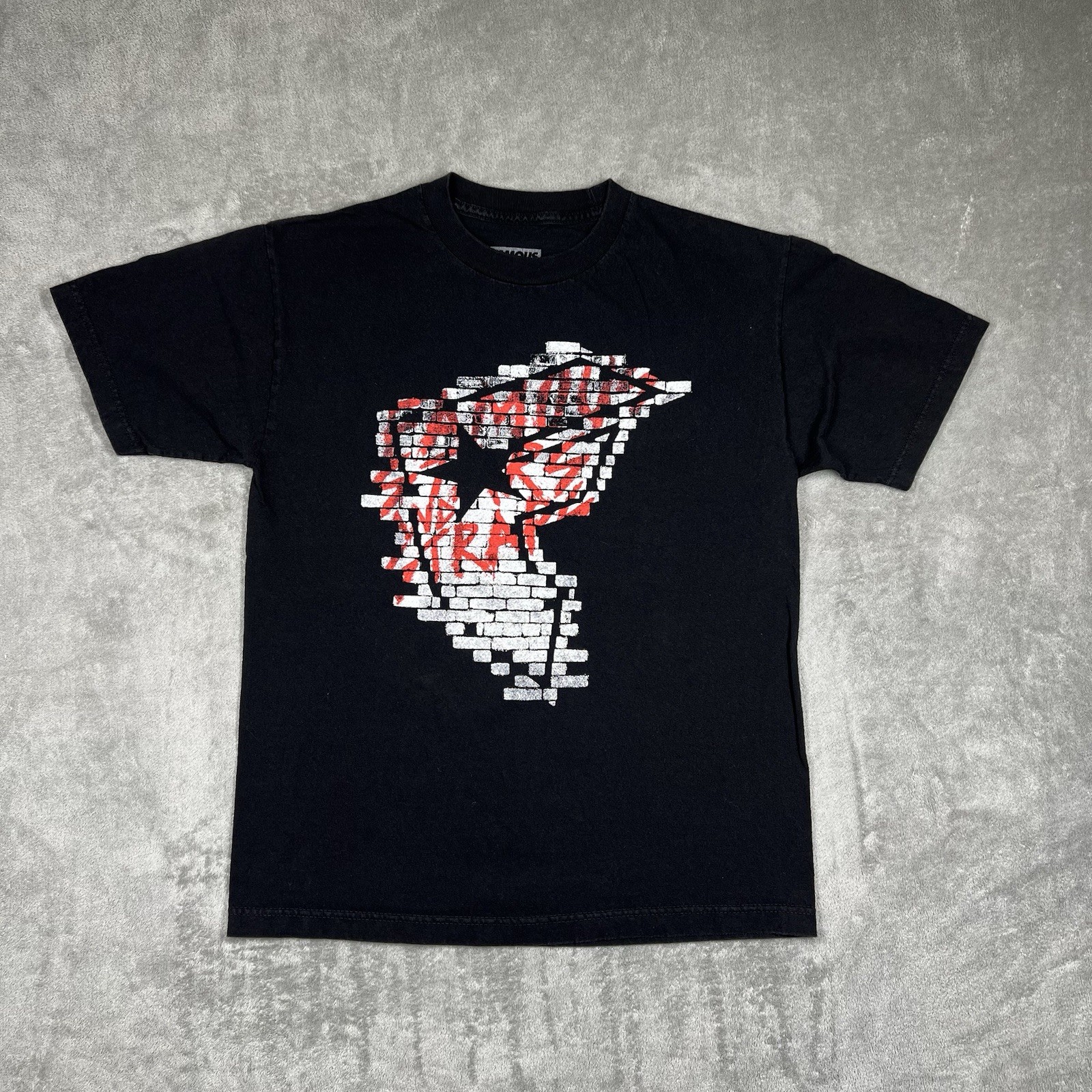 Famous Stars & Strap Shirt Men’s Medium F Logo Graphic Graffiti Brick Wall gallery