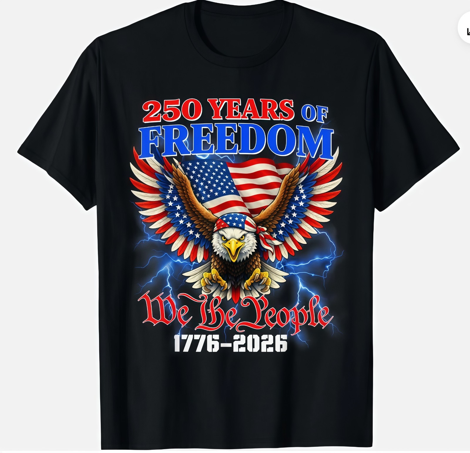 250 Anniversary USA 4th of July Patriotic 250 Years American Unisex T-Shirt gallery