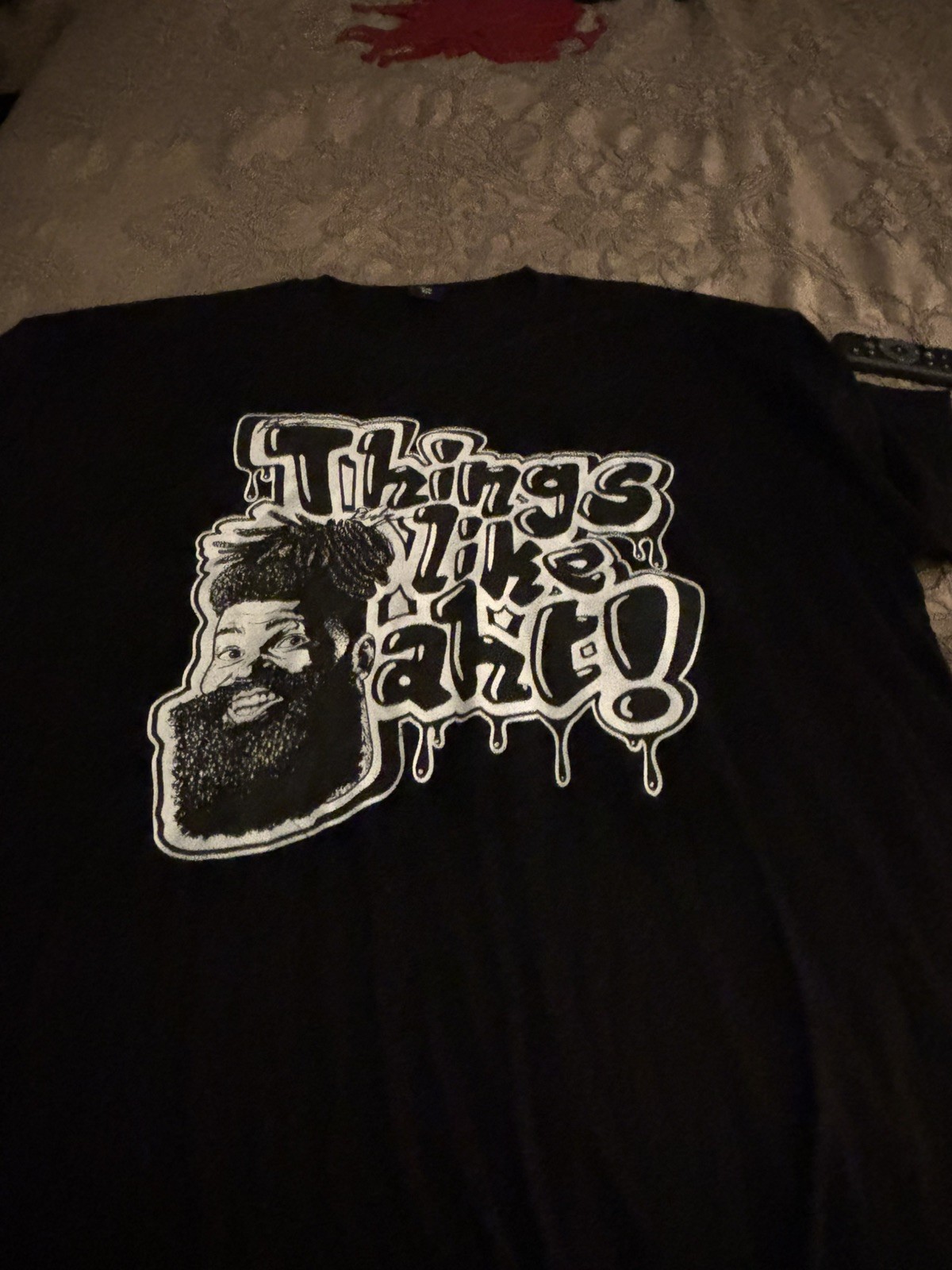 Damon Darling Signed T Shirt Male Comedy Things Like That Comedy Sz XXL gallery